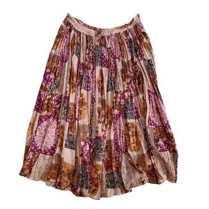 Vintage Short Circuit Patchwork Maxi Skirt